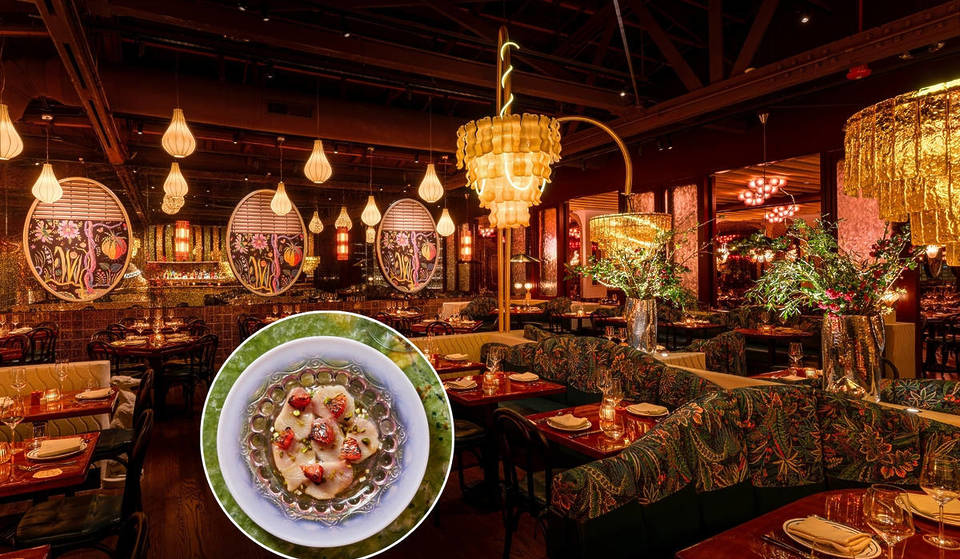 De New York à Beverly Hills, Bad Roman a officiellement pris d’assaut ce vieux steakhouse hollywoodien avec ses sculptures de sangliers, ses banquettes en velours et ses imposantes tours de fruits de mer