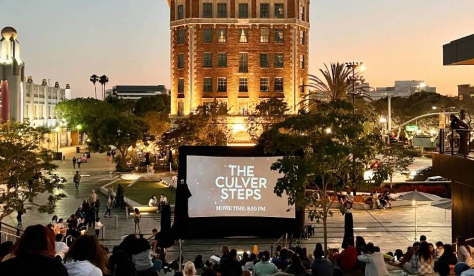 Les soirées cinéma gratuites en famille sont de retour aux Culver Steps, avec pop-corn et parking gratuits inclus