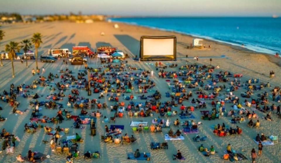 Free ‘Moonlight Movies on the Beach’ returns to Long Beach this summer with food trucks, kettle corn, and free parking