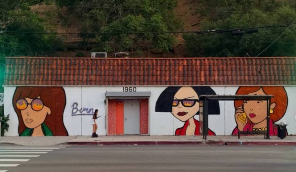 This new L.A. street mural is bringing the cult 90s MTV series ‘Daria’ back to life through a fresh contemporary lens
