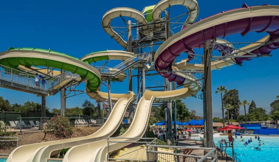 Just 1 hour from L.A., one of America’s best water slides has officially reopened — featuring 600-foot flumes and reaching speeds up to 35 mph