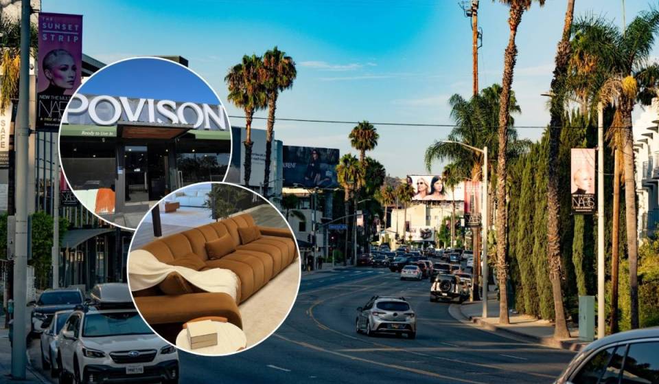 This popular furniture brand just opened a 6,800 sq ft  store in West Hollywood – and it’s celebrating with sofa giveaways on June 27