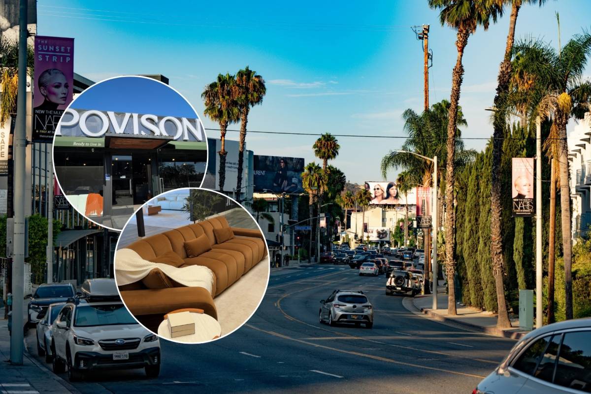 This popular furniture brand just opened a 6,800 sq ft  store in West Hollywood – and it’s celebrating with sofa giveaways on June 27