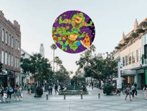 The world’s first permanent Teenage Mutant Ninja Turtles Pizzeria is opening on Santa Monica’s Third Street Promenade this Saturday