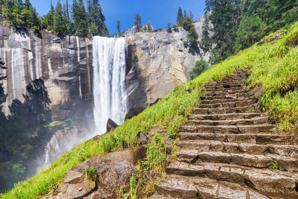El Mist Trail de Yosemite