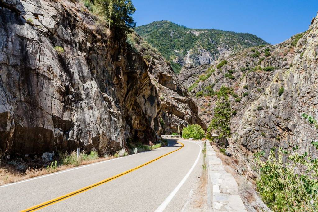 Route de Kings Canyon