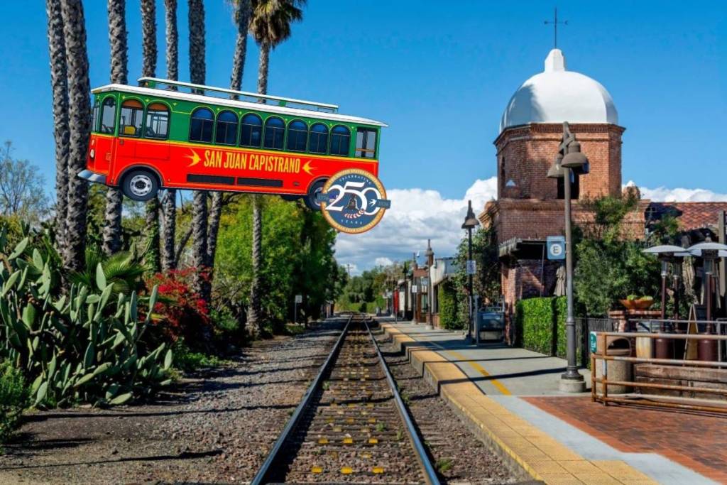 Historical trolley rides in San Juan Capistrano