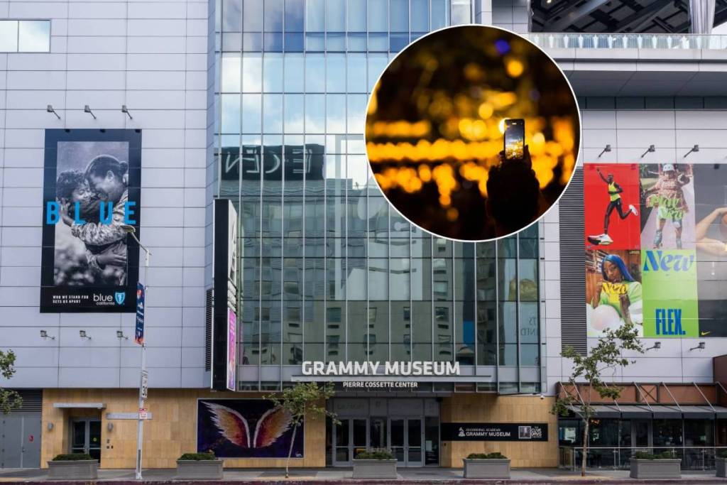 Une photo du Grammy Museum à Los Angeles.