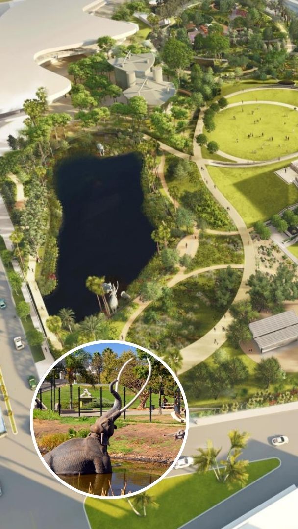 Le comté de Los Angeles va fermer le seul musée au monde situé sur un site de fouilles urbain et actif datant de la période glaciaire, dans le cadre d’une refonte massive de 234 millions de dollars