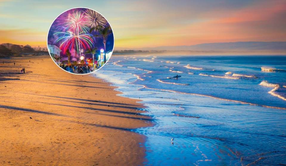 The country’s best coastal town is closing down its downtown for a free July 4th celebration — featuring live music, food vendors, and a massive beachfront fireworks show