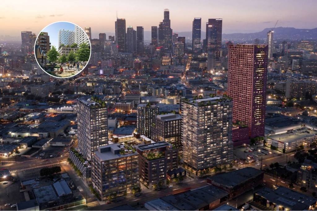 Megaproyecto en el centro de Los Ángeles