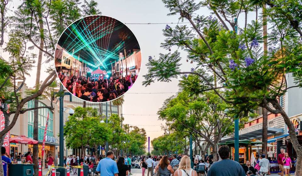 Cette ville côtière, juste à côté de L.A., investit trois pâtés de maisons du centre-ville pour son plus grand festival de musique gratuit