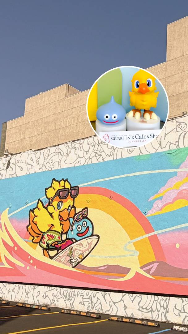 Zum ersten Mal in den USA haben Fans endlich ein festes Square-Enix-Café, versteckt in L.A.s Little Tokyo