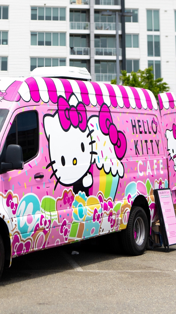 El Hello Kitty Cafe Truck se dirige a Burbank este fin de semana con delicias exclusivas y productos de edición limitada