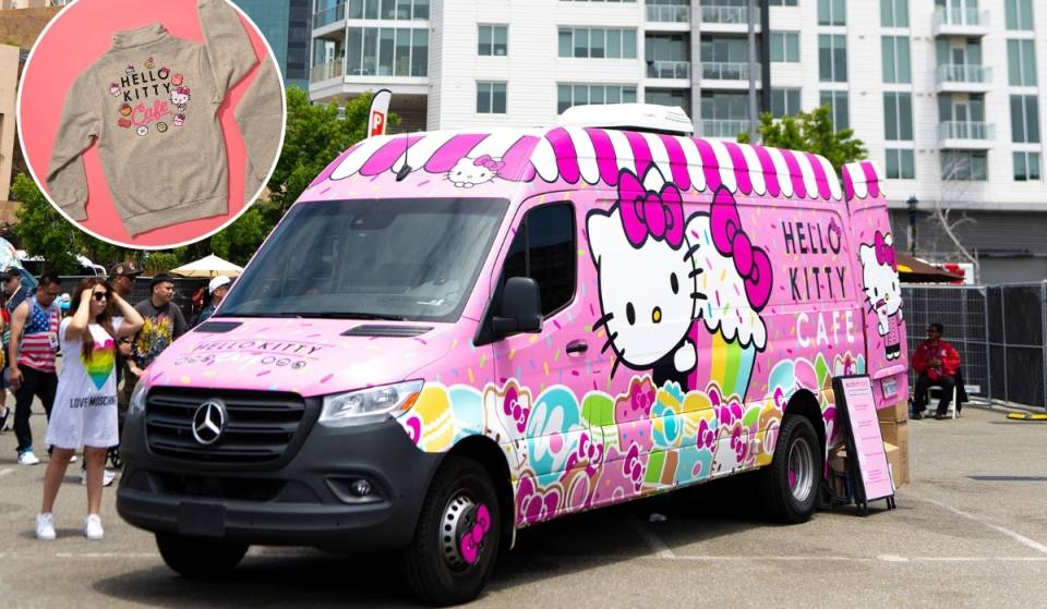 The Hello Kitty Cafe Truck is heading to Burbank this weekend with exclusive treats and limited-edition merch