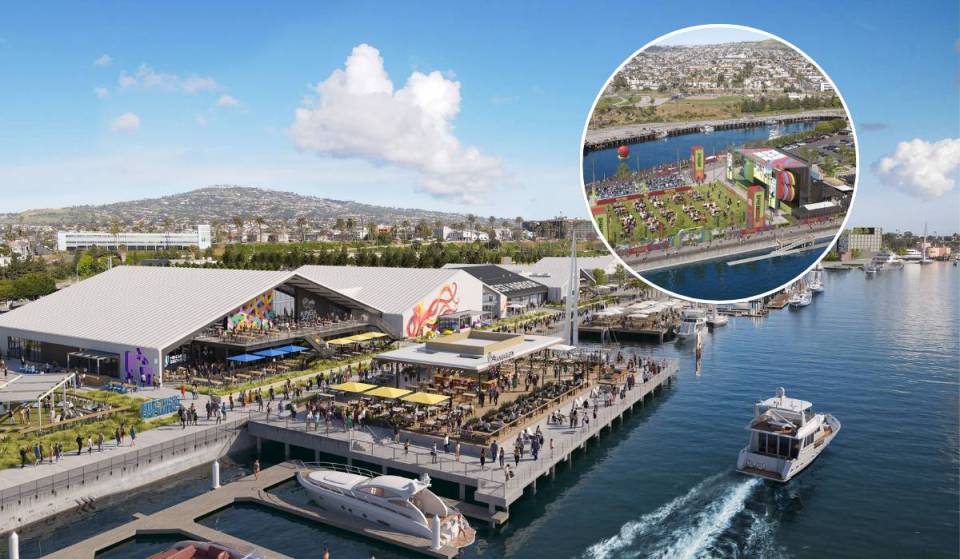 L.A.s neues 500-Millionen-Dollar-Hafenviertel verwandelt sich dieses Wochenende in ein riesiges Festival – mit Public-Viewing-Partys, Großbildschirmen sowie Essen und Getränken