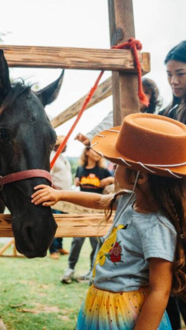Este emblemático museo de Los Ángeles acoge la mayor celebración del Día del Vaquero de California, con demostraciones de lazo, baile en línea y caballos