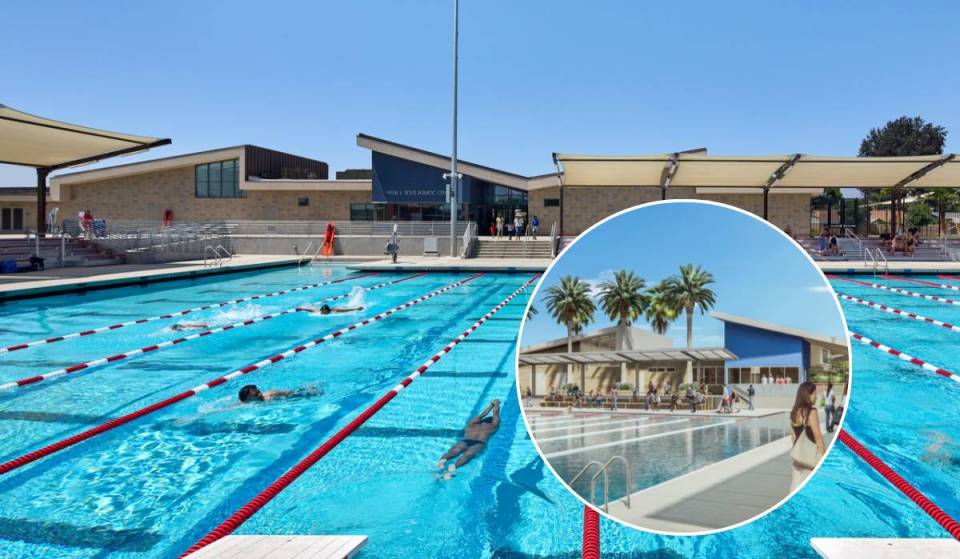 Dieses neue Schwimmzentrum im Bezirk Los Angeles ist der perfekte Ort, um sich während der Hitzewelle in Südkalifornien bei kostenlosen Schwimmzeiten abzukühlen