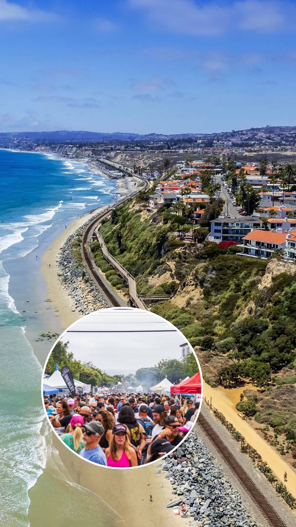 1 Stunde von L.A. entfernt: Diese historische Küstenstadt sperrt zwei Blocks der Innenstadt für ihr riesiges Sommer-Straßenfest ab – mit zwei Bühnen, Ständen, Essen und Getränken