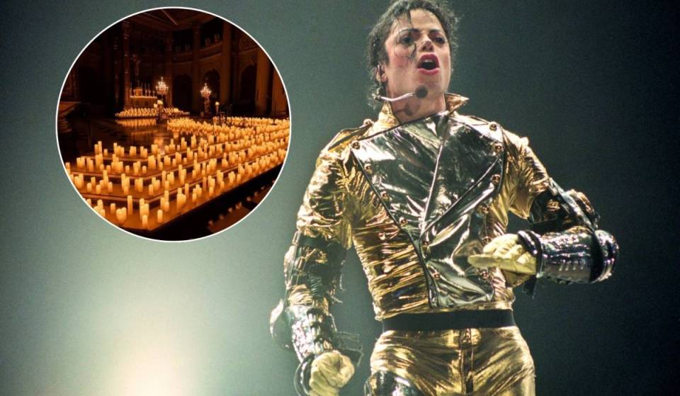Pendant seulement quatre soirs, les plus grands tubes de Michael Jackson font l’objet d’un hommage à la lueur des bougies, interprété par un quatuor à cordes dans ce centre équestre de Burbank, qui s’étend sur 75 acres