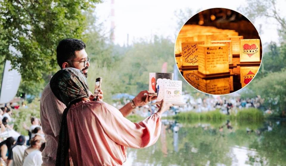The Water Lantern Festival returns to L.A. County this weekend – with thousands of eco-friendly lanterns, live music, and food trucks