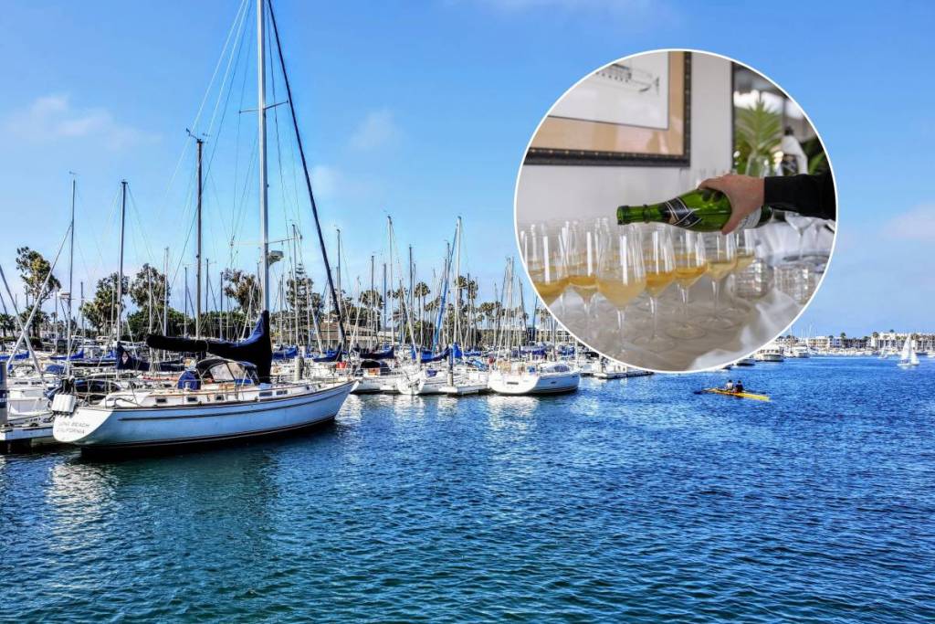 Only 20 minutes from DTLA, North America’s largest man-made harbor is running a two-hour weekend brunch cruise with bottomless champagne for $114