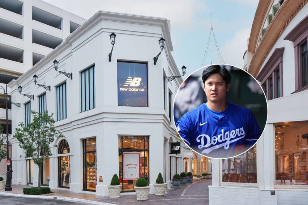New Balance-Flagship-Store im „The Grove“, Shohei Ohtani