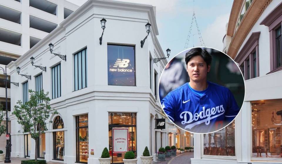 New Balance abre una enorme tienda insignia de 4.400 pies cuadrados en la costa oeste, en The Grove, con un muro dedicado a Shohei Ohtani, escáneres 3D de los pies y dos semanas de actividades gratuitas y sorteos