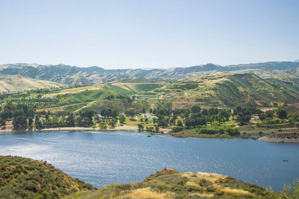 El lago Castaic