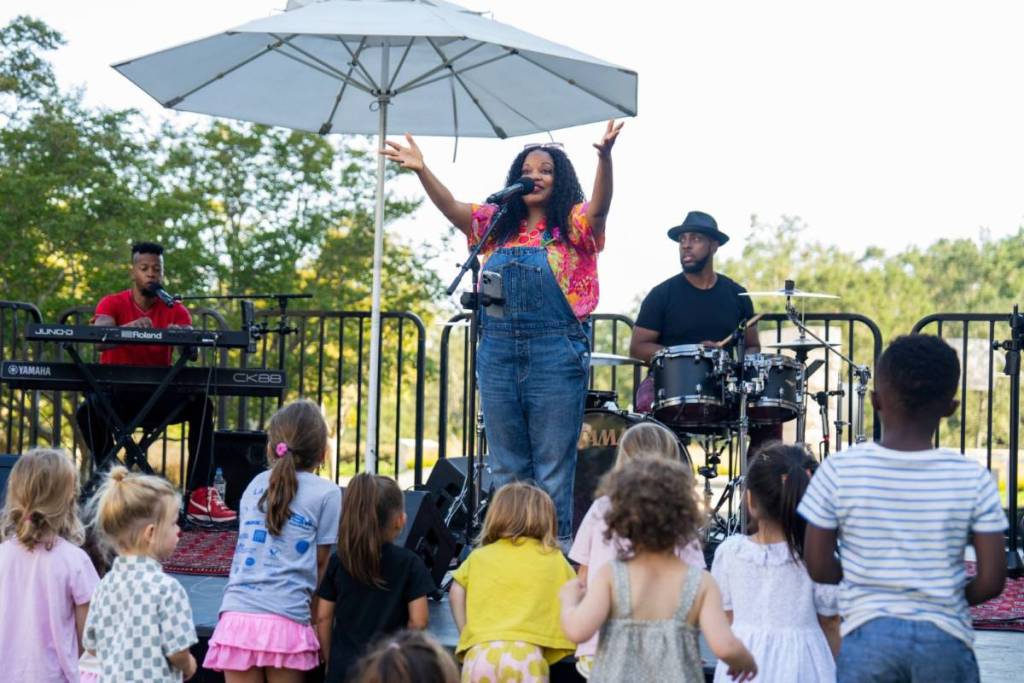 The Getty Center is bringing back its free outdoor music series for kids starting this weekend — featuring Grammy-winning artists and bilingual family shows