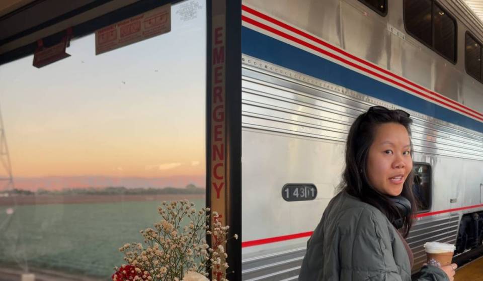 Amtrak California Coast Train Ride to Los Angeles