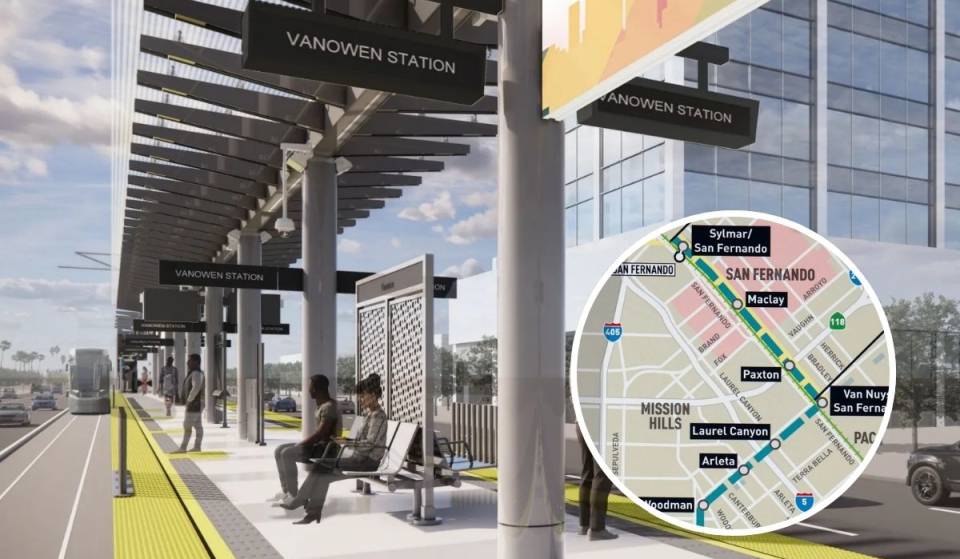 La vallée de San Fernando, en Californie, va avoir son tout premier tramway : cette ligne de 6,7 miles comptera 11 stations et devrait ouvrir en 2031