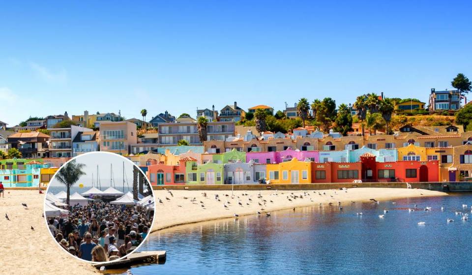 La « petite Riviera italienne » de Californie se transforme ce mois-ci en un festival gratuit d’art et de vin en bord de mer, avec plus de 150 artistes, du vin local et de la musique live