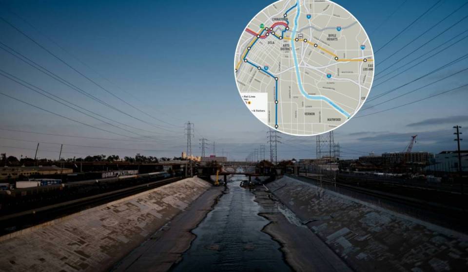 Après 30 ans de planification, ce projet de piste cyclable de 8 miles est le chaînon manquant d’un ambitieux projet de parc public de 51 miles longeant la rivière de Los Angeles