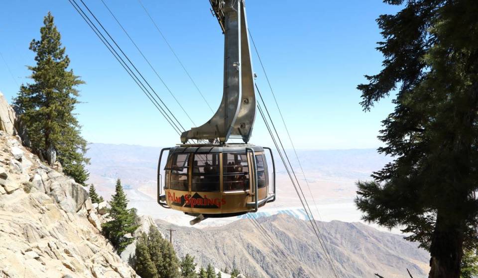 The world’s largest rotating tramcar just shut down in California: why the famous 8,516-foot desert attraction is off-limits ahead of its winter season