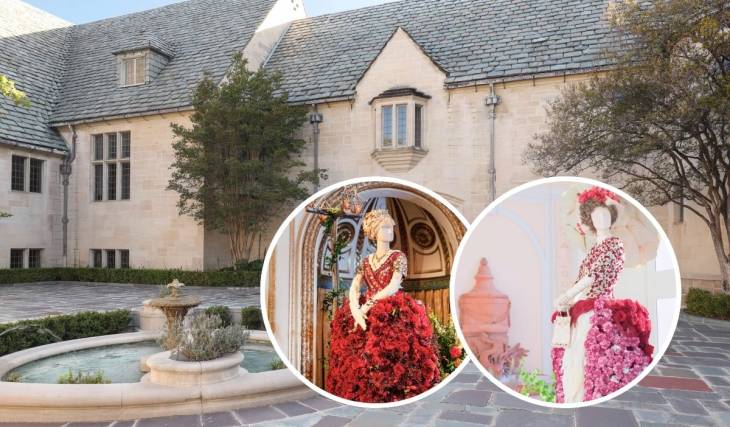 Beverly Hills’ Greystone Mansion is bringing HBO’s The Gilded Age to life with thousands of flowers and floral mannequins, for 8 days only