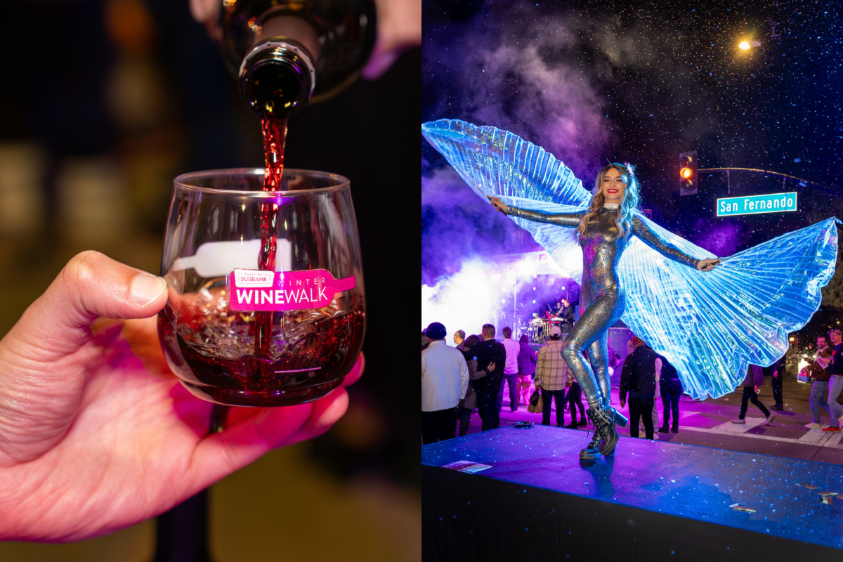 A Winter Wine Walk is returning to Downtown Burbank with over 40 tasting stations and a free holiday street fair