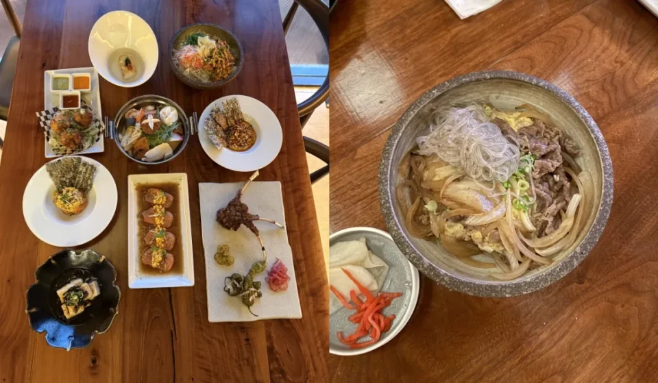The owner behind America’s oldest Korean restaurant just opened a ‘chic’ new late-night Japanese izakaya inside L.A.’s historic Brown Derby Plaza