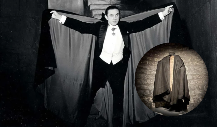 In 1931, Bela Lugosi wore this historic cape to define the famous vampire silhouette; 95 years later, the newly restored symbol of film history is on public display for the very first time on Wilshire Blvd