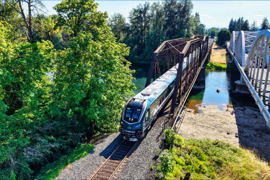 Amtrak Airo on Pacific Northwest route.