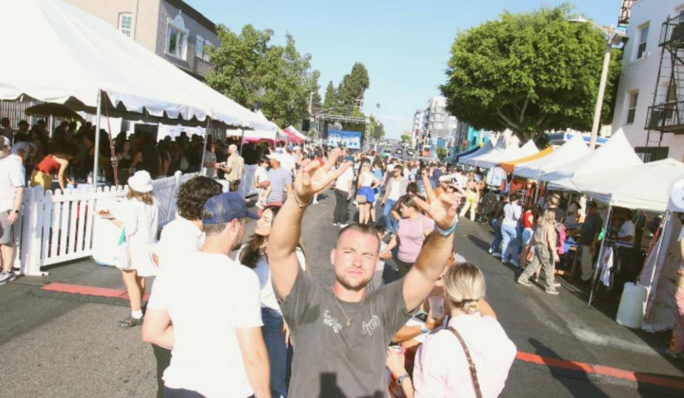 This free L.A. block party is taking over Melrose Avenue for one night with live music, local food, and art