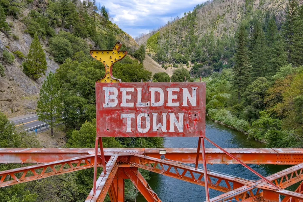 This tiny California town is on sale for $4.75 million after nearly 40 years — and it comes with a bar, cabins and riverfront