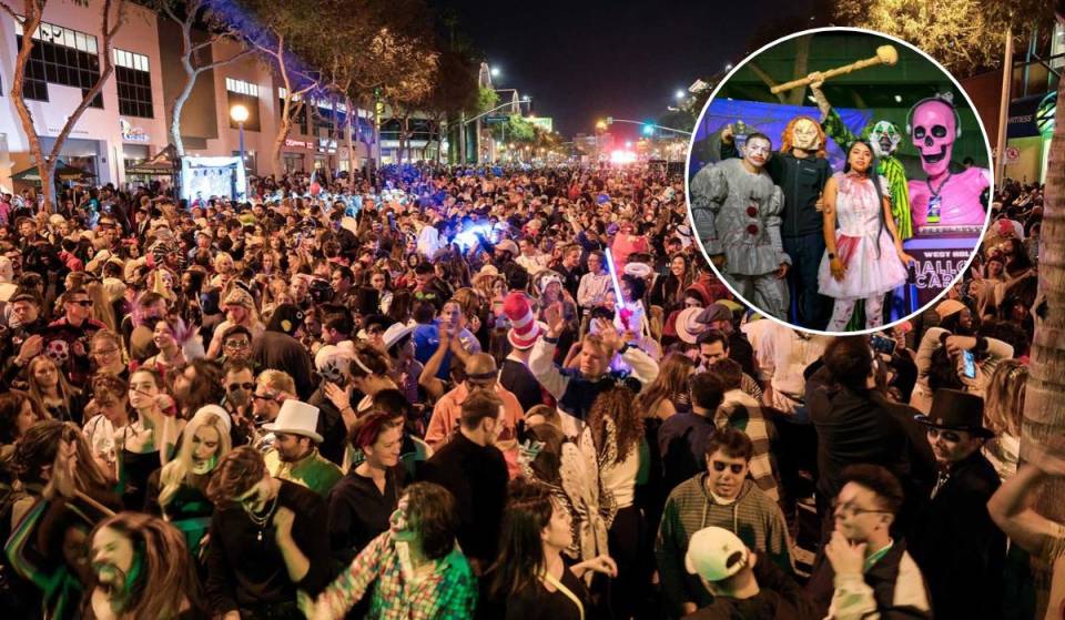 West Hollywood sperrt nächste Woche einen großen Abschnitt des Santa Monica Boulevard für Kaliforniens größte Halloween-Parade