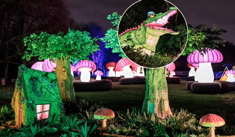 Le Jardin botanique de South Coast resplendit de millions de lumières scintillantes pour un parcours de Noël inspiré de la Fée Clochette