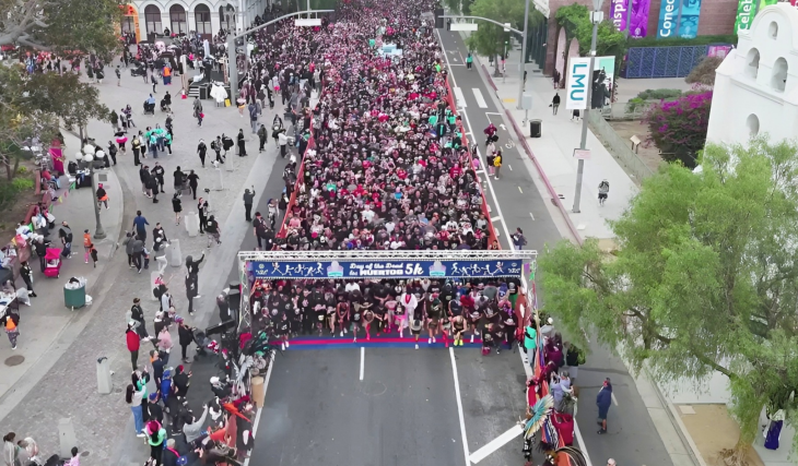 L.A. is shutting down 3 miles of streets for California’s largest Día de los Muertos run this weekend