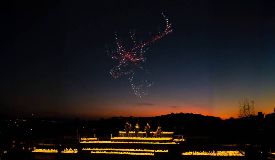 Un cuarteto de cuerda en directo y cientos de drones darán vida a «Las cuatro estaciones» de Vivaldi en el Sunrise Park de Palm Springs este noviembre 