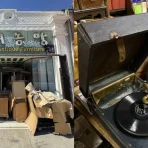 Restaurierung antiker Möbel auf der Western Avenue in LA
