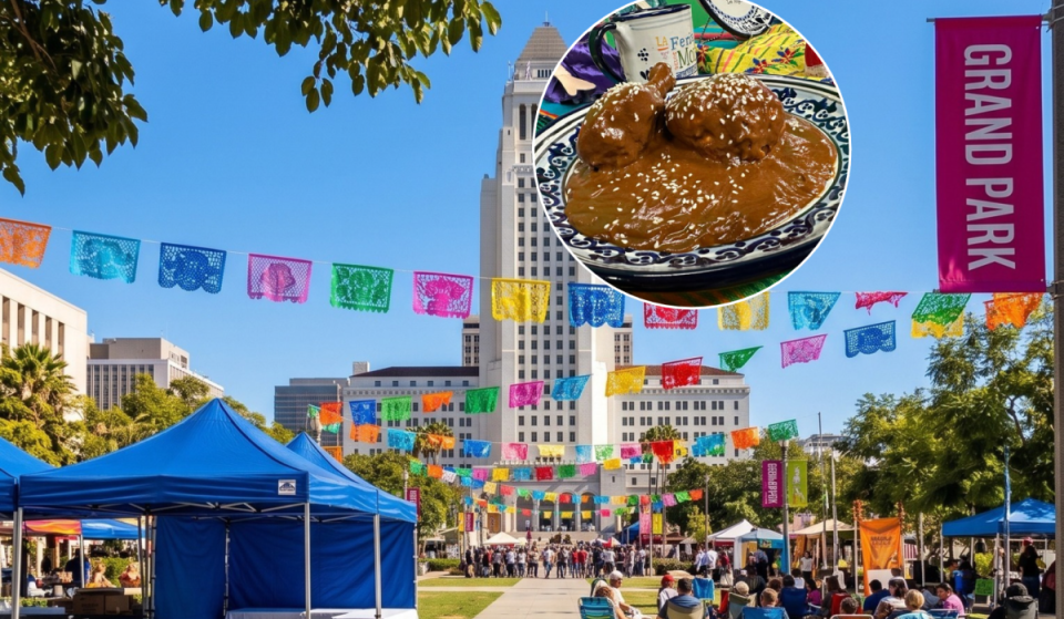 40,000 people are expected to flock to L.A.’s Gloria Molina Grand Park for the U.S.’s largest free Mexican food festival