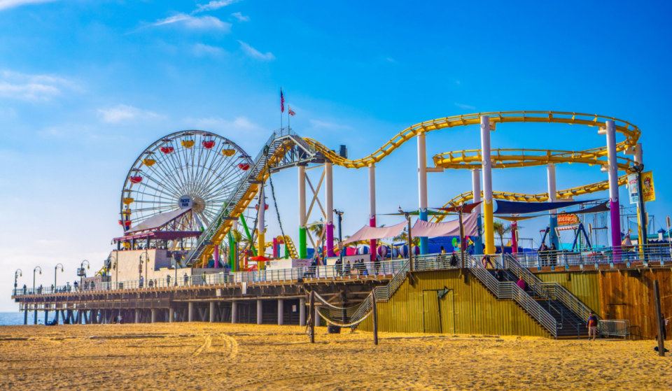 In 1909, Santa Monica built a concrete pier to carry treated sewage into the ocean: today it houses the world’s only solar-powered Ferris wheel and draws 8M visitors annually