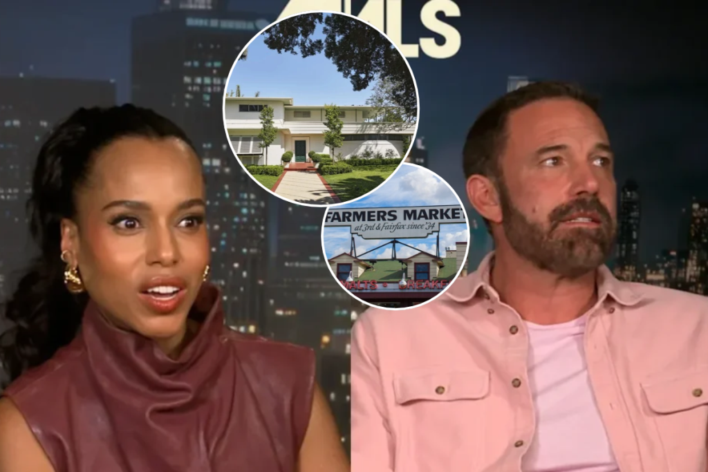 Seeking a genuine cross-section of Los Angeles, Ben Affleck and Kerry Washington’s new film ditches traditional sets for a historic home and the downtown Farmers Market